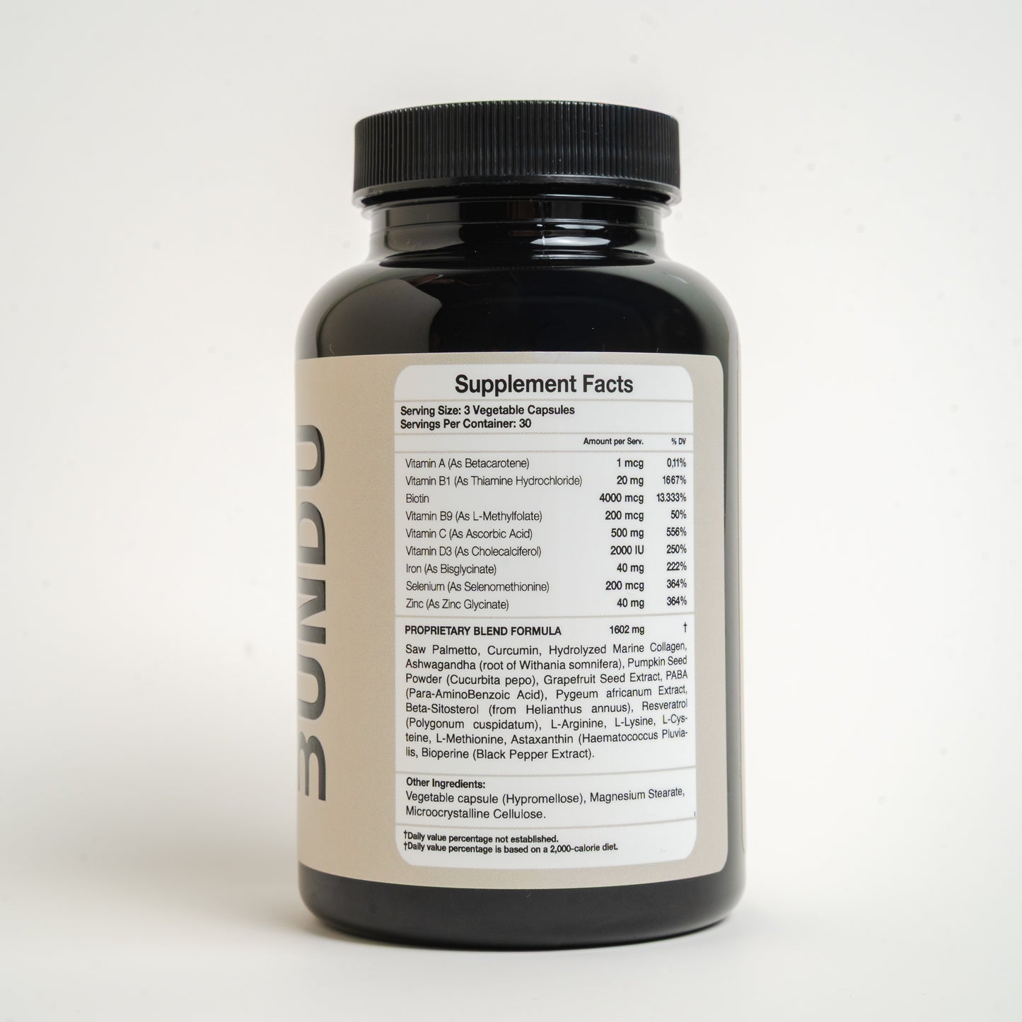 BUNDU | Hair growth nutraceutical*