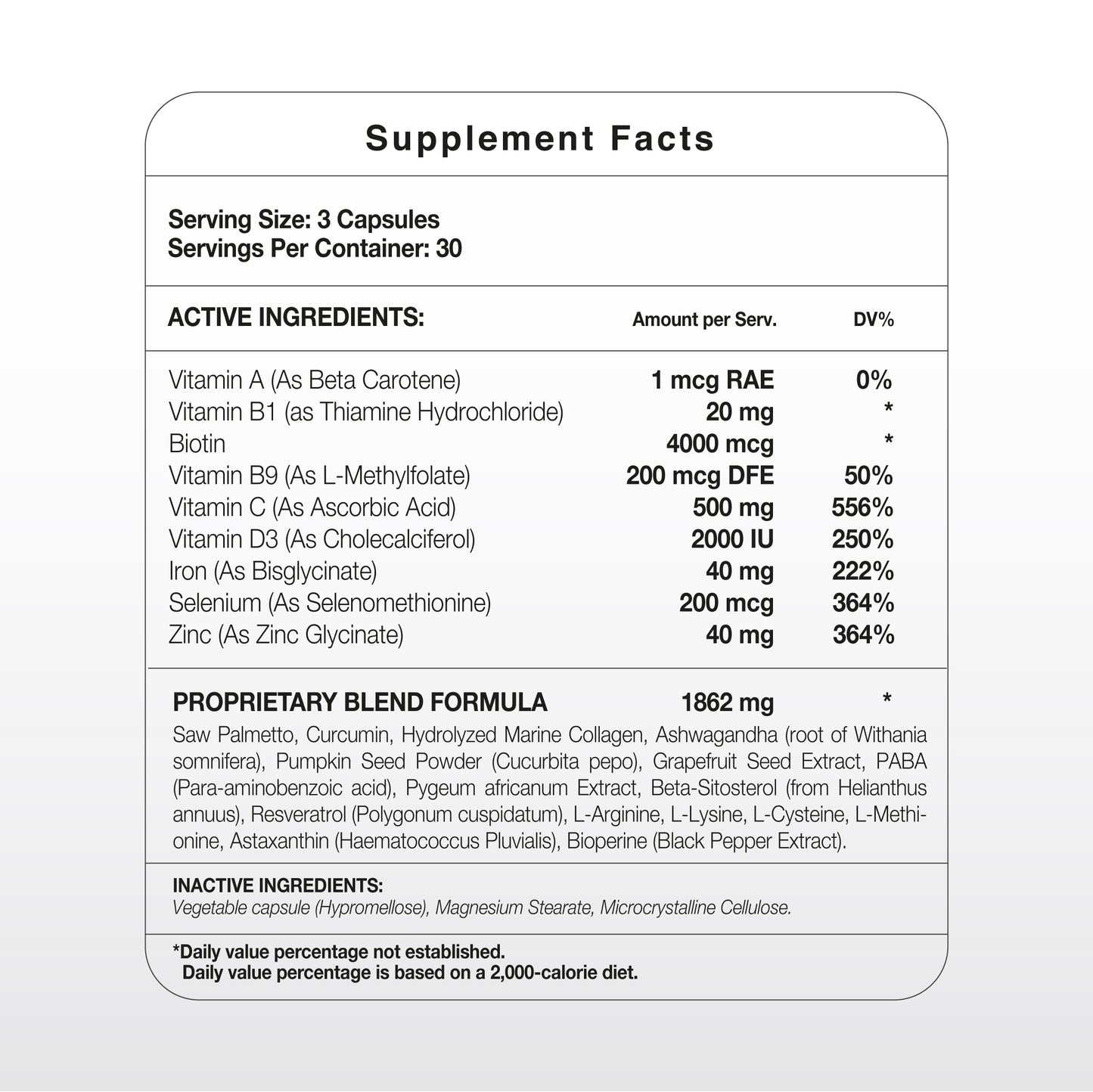 BUNDU | Hair growth nutraceutical*